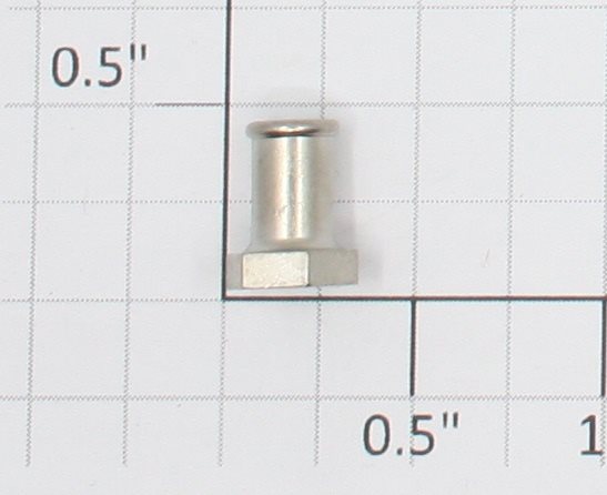 Lionel 408-26 O & Std. Gauge Nickel Hex Flag Holder Stanchion #6-32 Thread