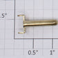 Lionel 300-5 Brass Hellgate Bridge Handrail Stanchion