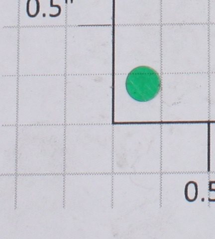 Lionel 259-34 3/16" Small Green Plastic Lens