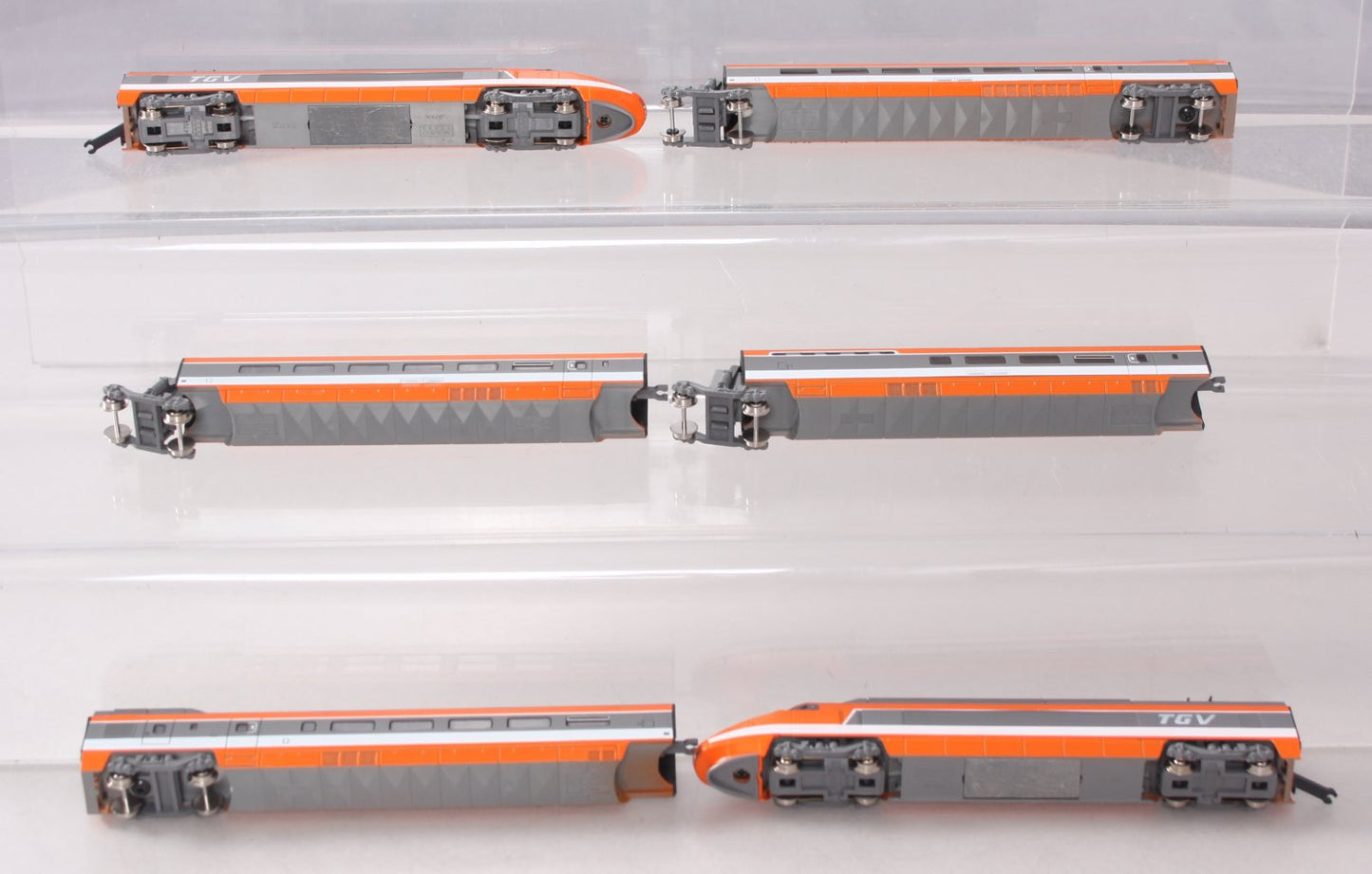 Kato 10-091 N Scale TGV Electric Train 6-Car Set LN/Box