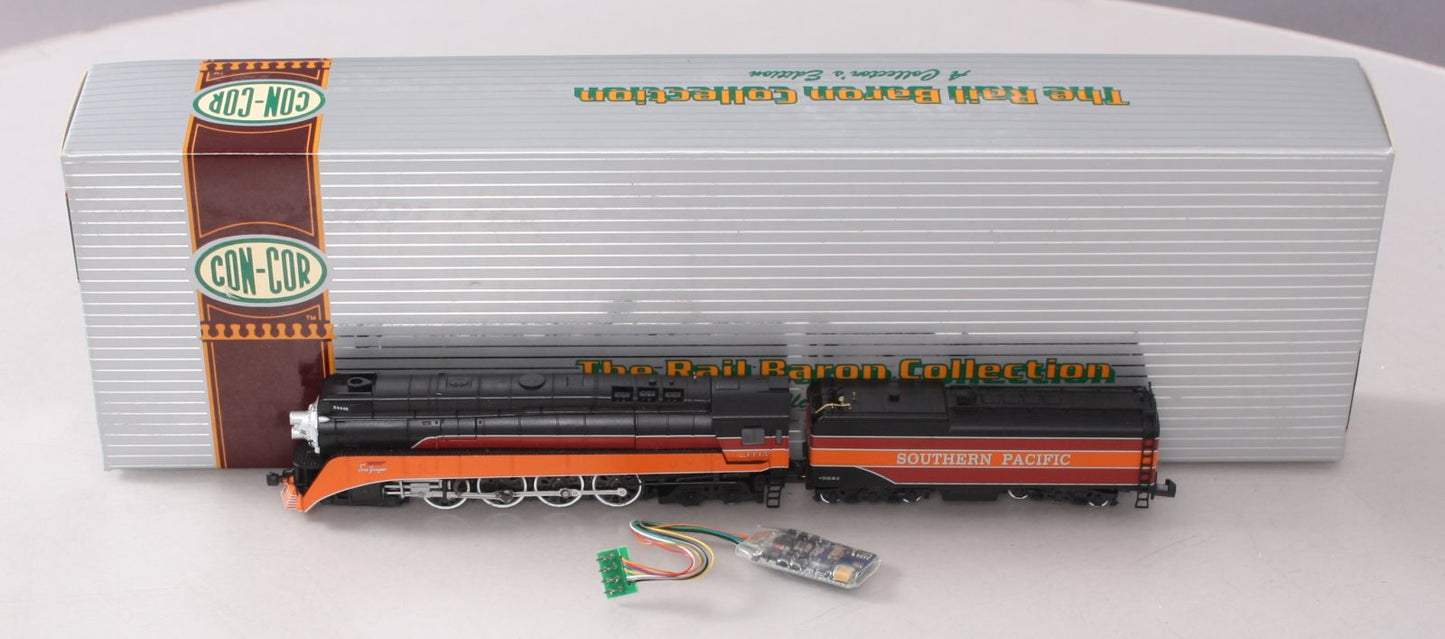 Con-Cor 01-3859 N Scale Southern Pacific GS-4 4-8-4 Steam Locomotive #4445 LN/Box