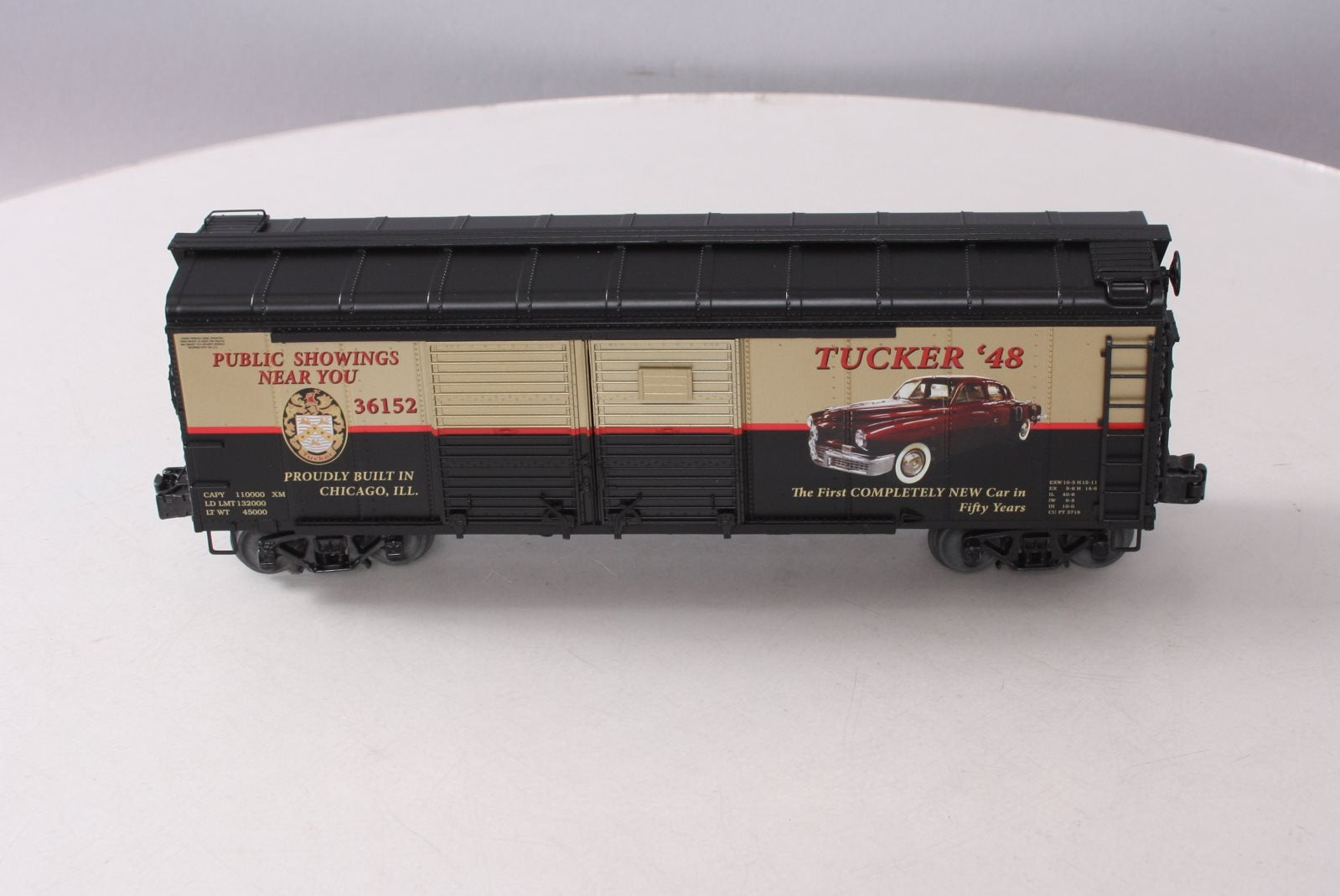 Lionel 6-58236 LOTS 2015 Convention Tucker Double Door Roof Boxcar #36152 LN/Box