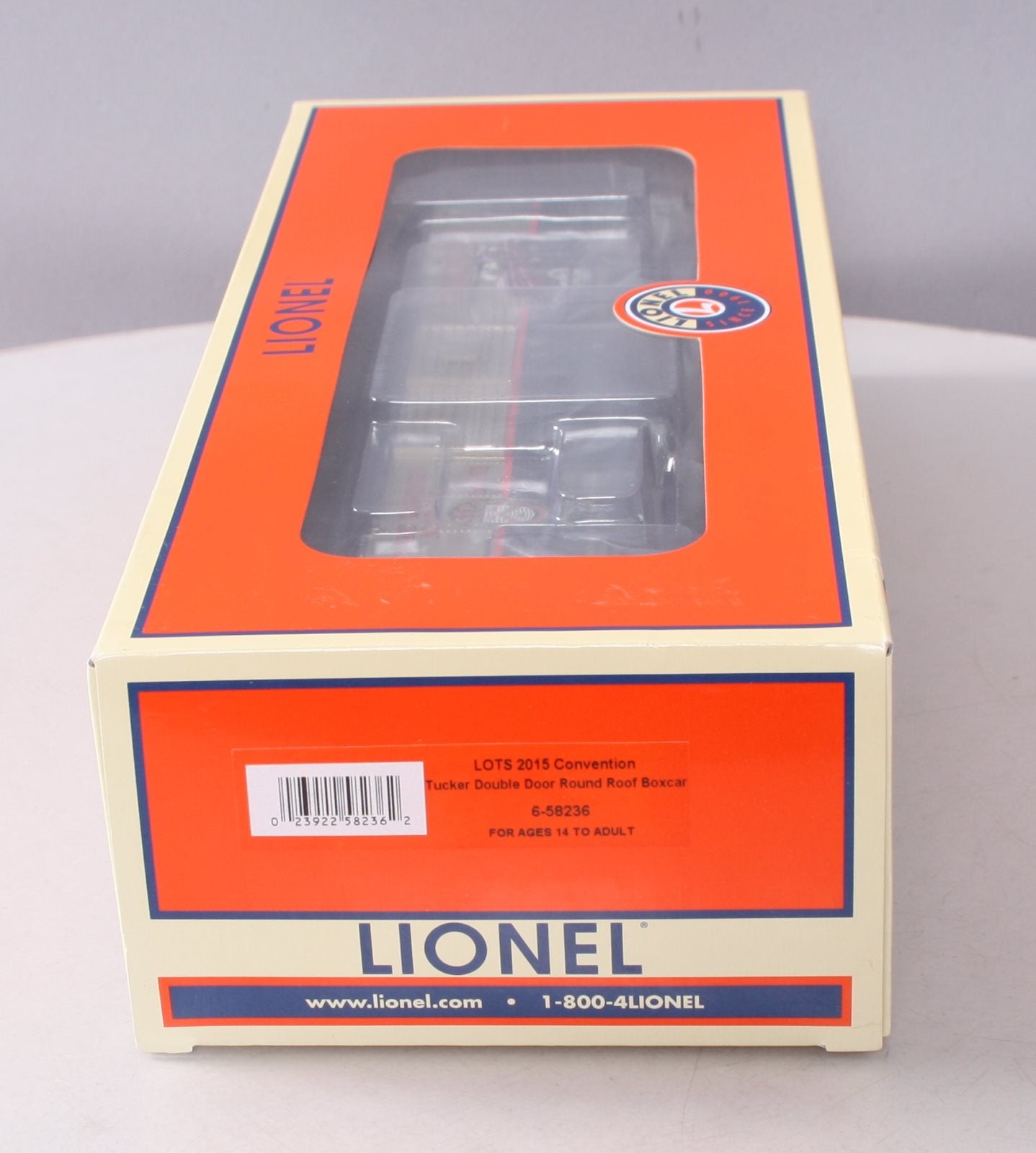 Lionel 6-58236 LOTS 2015 Convention Tucker Double Door Roof Boxcar #36152 LN/Box