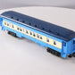 Lionel 1927700 O Gauge Blue Comet Coach