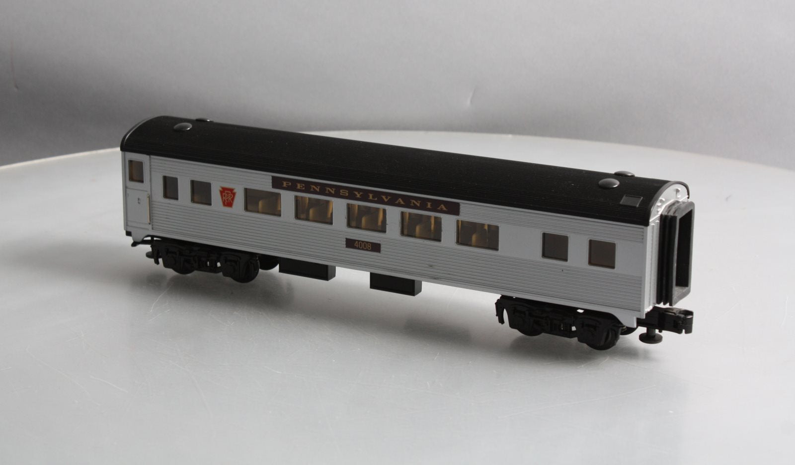 MTH 30-6070S O Pennsylvania Streamlined Passenger Car #4008 LN/Box