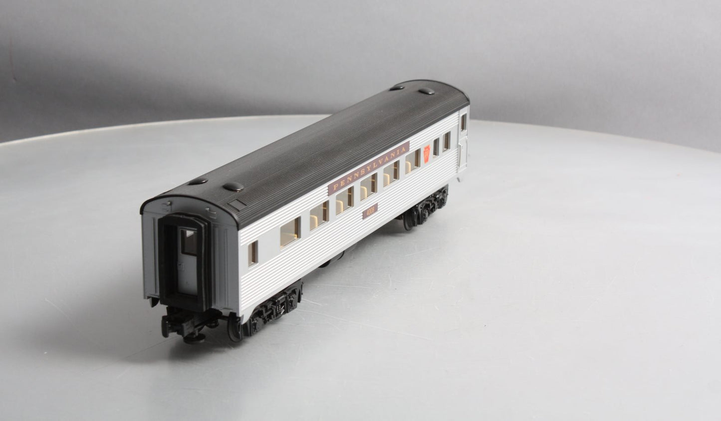 MTH 30-6070S O Pennsylvania Streamlined Passenger Car #4008 LN/Box