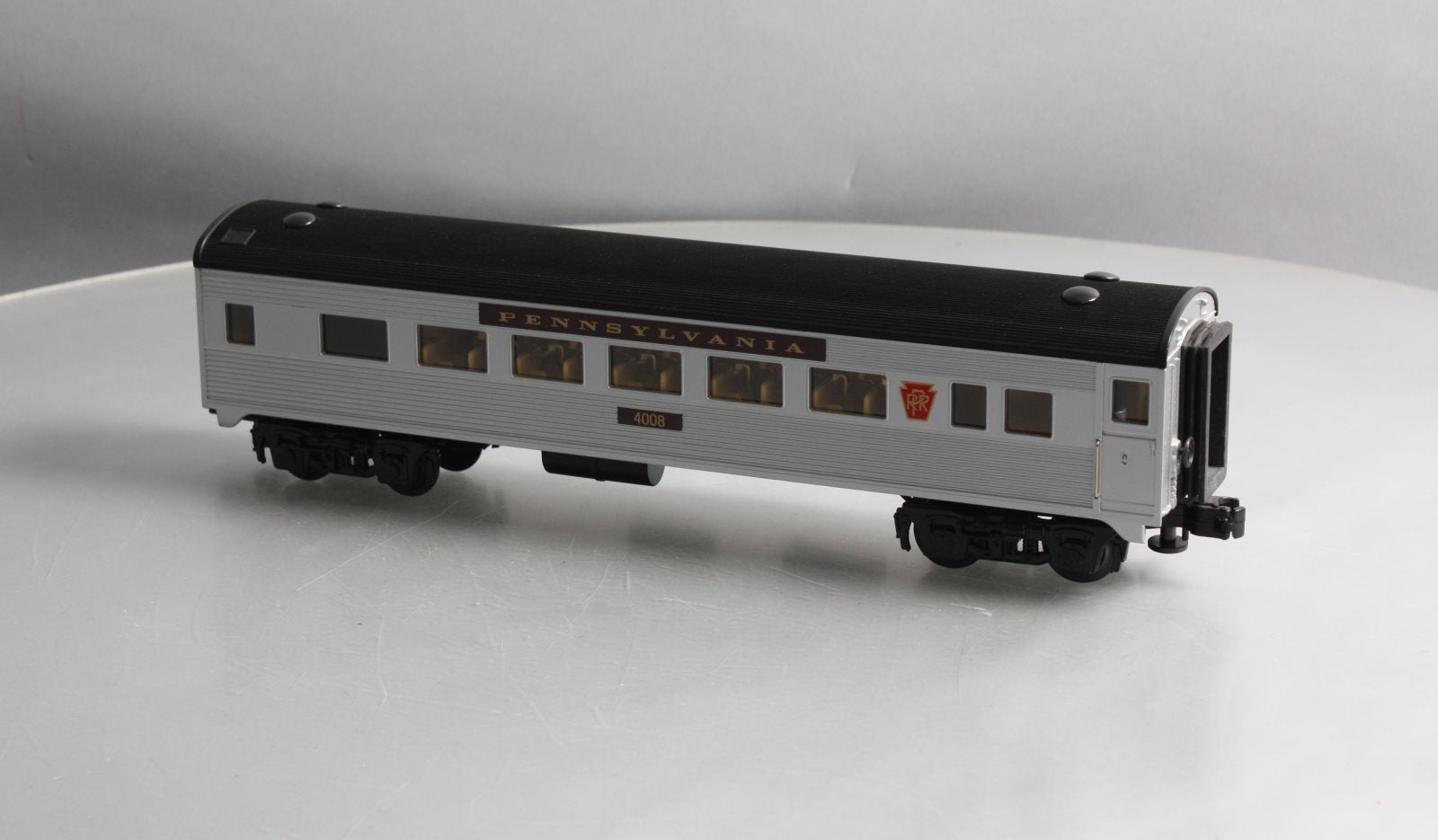MTH 30-6070S O Pennsylvania Streamlined Passenger Car #4008 LN/Box