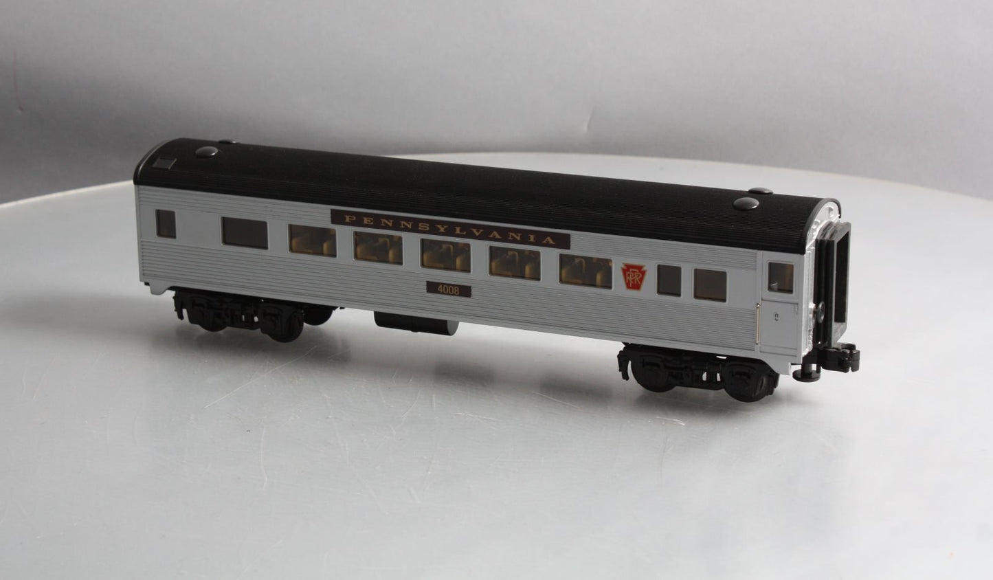 MTH 30-6070S O Pennsylvania Streamlined Passenger Car #4008 LN/Box