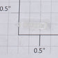 Lionel 8464-10 Left Hand Clear Raised Number Marker Lens/Number Board