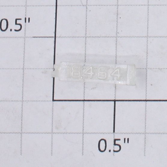Lionel 8464-10 Left Hand Clear Raised Number Marker Lens/Number Board