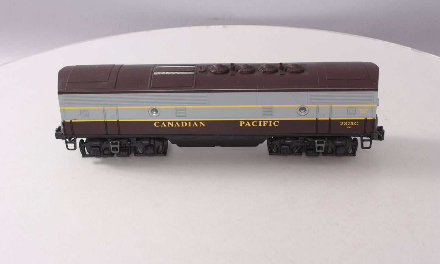 Lionel 6-14518 O CP F3 B-Unit Non-Powered Diesel Locomotive w/ Railsounds #2373C LN/Box