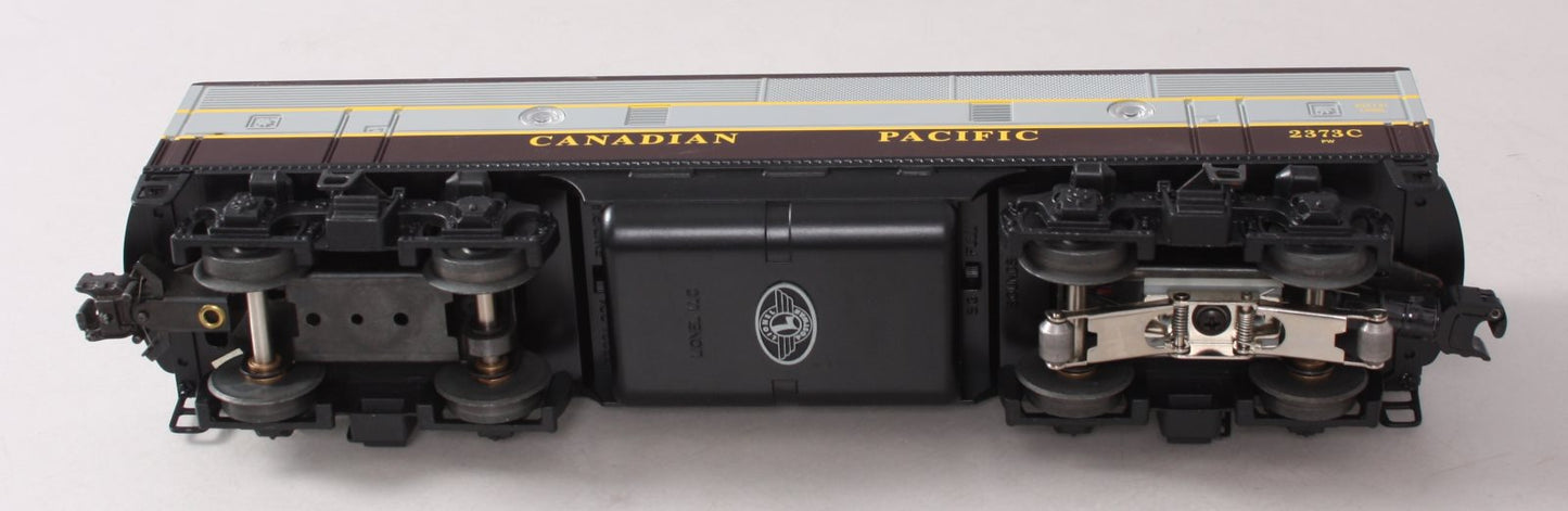 Lionel 6-14518 O CP F3 B-Unit Non-Powered Diesel Locomotive w/ Railsounds #2373C LN/Box
