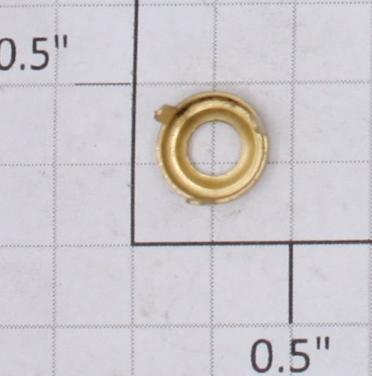 Lionel 1681-2 Brass Marker Light Lens Rim for 259, 1681, etc.