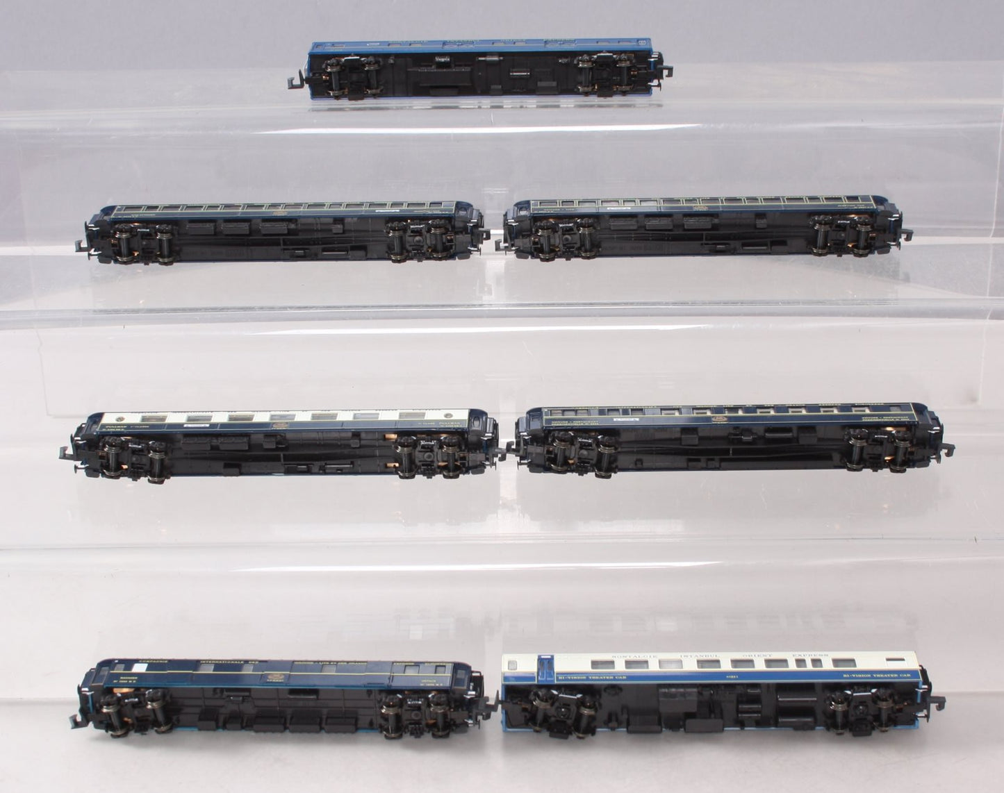 Kato 10-561 N Scale Nostalgie Istanbul Orient Express 7-Car Set LN/Box