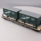 Lionel 6-27563 O Gauge Lackawanna Flatcar with Piggyback #16540