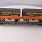 Lionel 6-27066 Illinois Central Flatcar with Piggyback Trailers