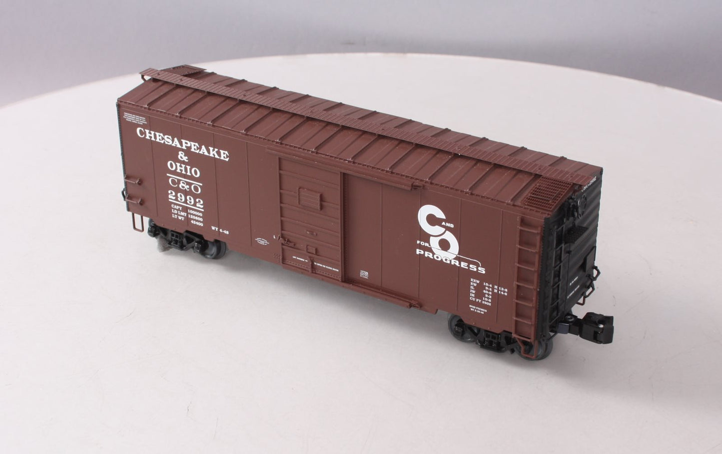 Lionel 6-17729 O Gauge Chesapeake & Ohio PS-1 Boxcar #2992 NIB