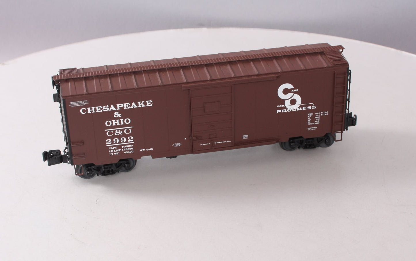Lionel 6-17729 O Gauge Chesapeake & Ohio PS-1 Boxcar #2992
