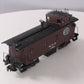 K-Line K616-1751 O Gauge New York Central Woodside Cupola Caboose #17963 w/Smoke EX/Box