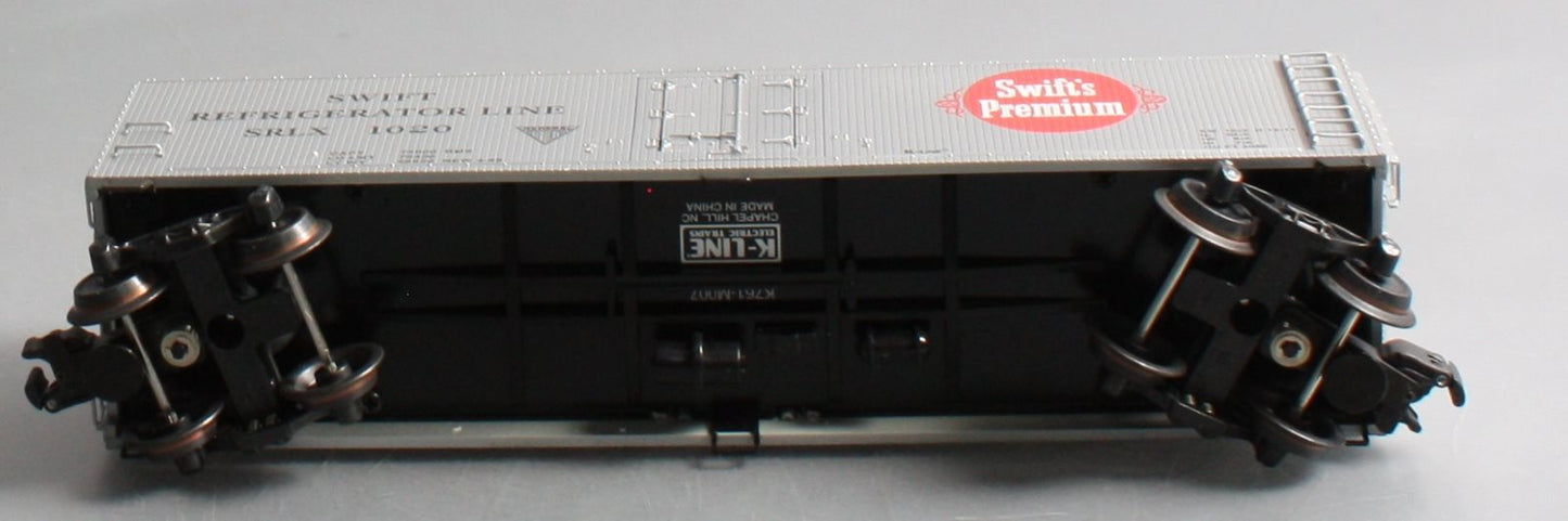 K-Line K762-8011 O Gauge Swift Refrigerator Line Box Car #1020 LN/Box