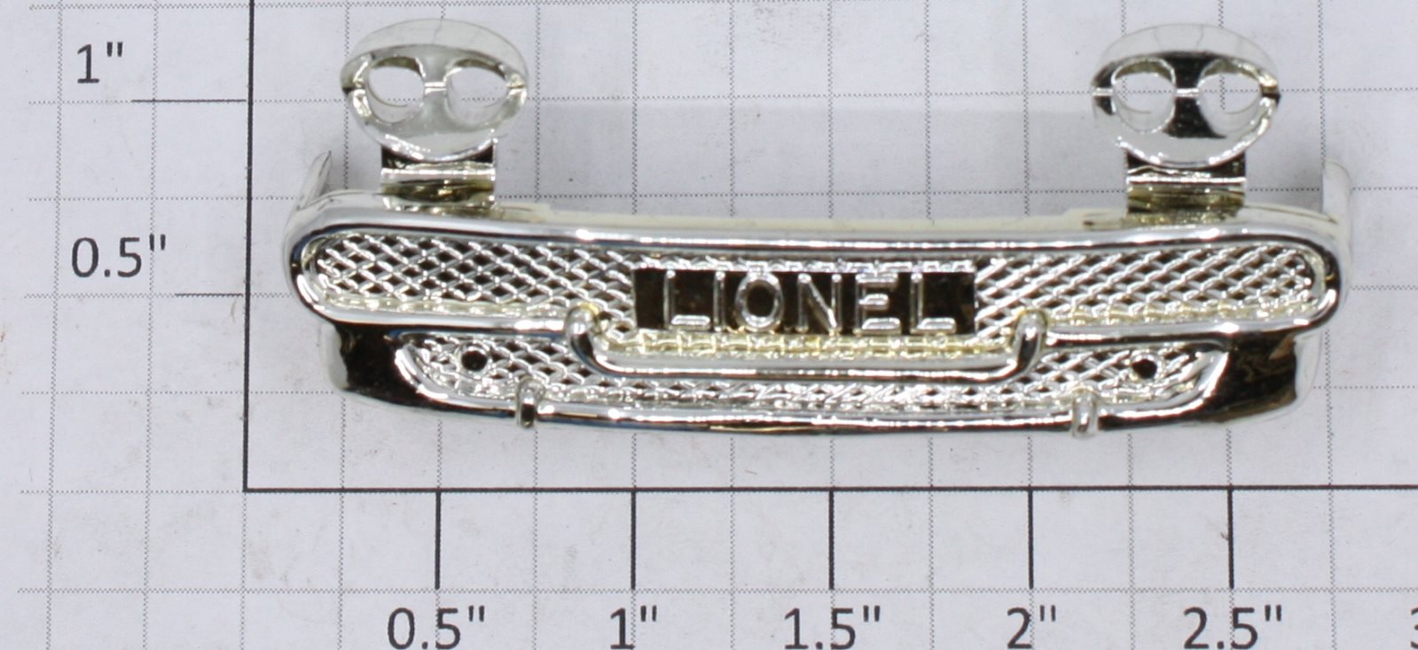 Lionel 8447-15 O Gauge #68 Executive Inspection Car Chrome Front Bumper