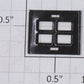 Lionel 517-3 Black Caboose Window