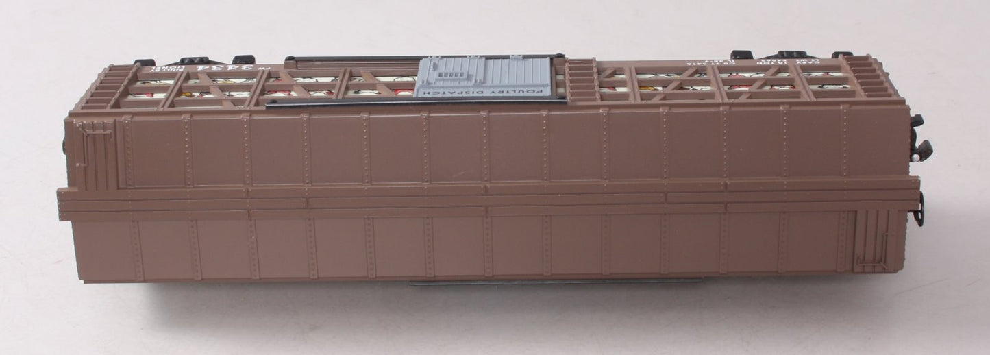Lionel 6-19867 O Gauge PWC Operating Poultry Dispatch Car #3434 NIB