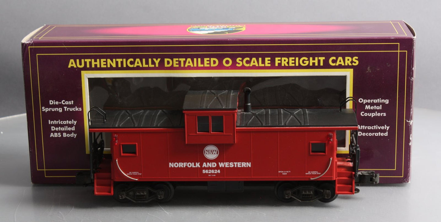 MTH 20-9103 O Norfolk and Western Extended Vision Caboose #562624 LN/Box