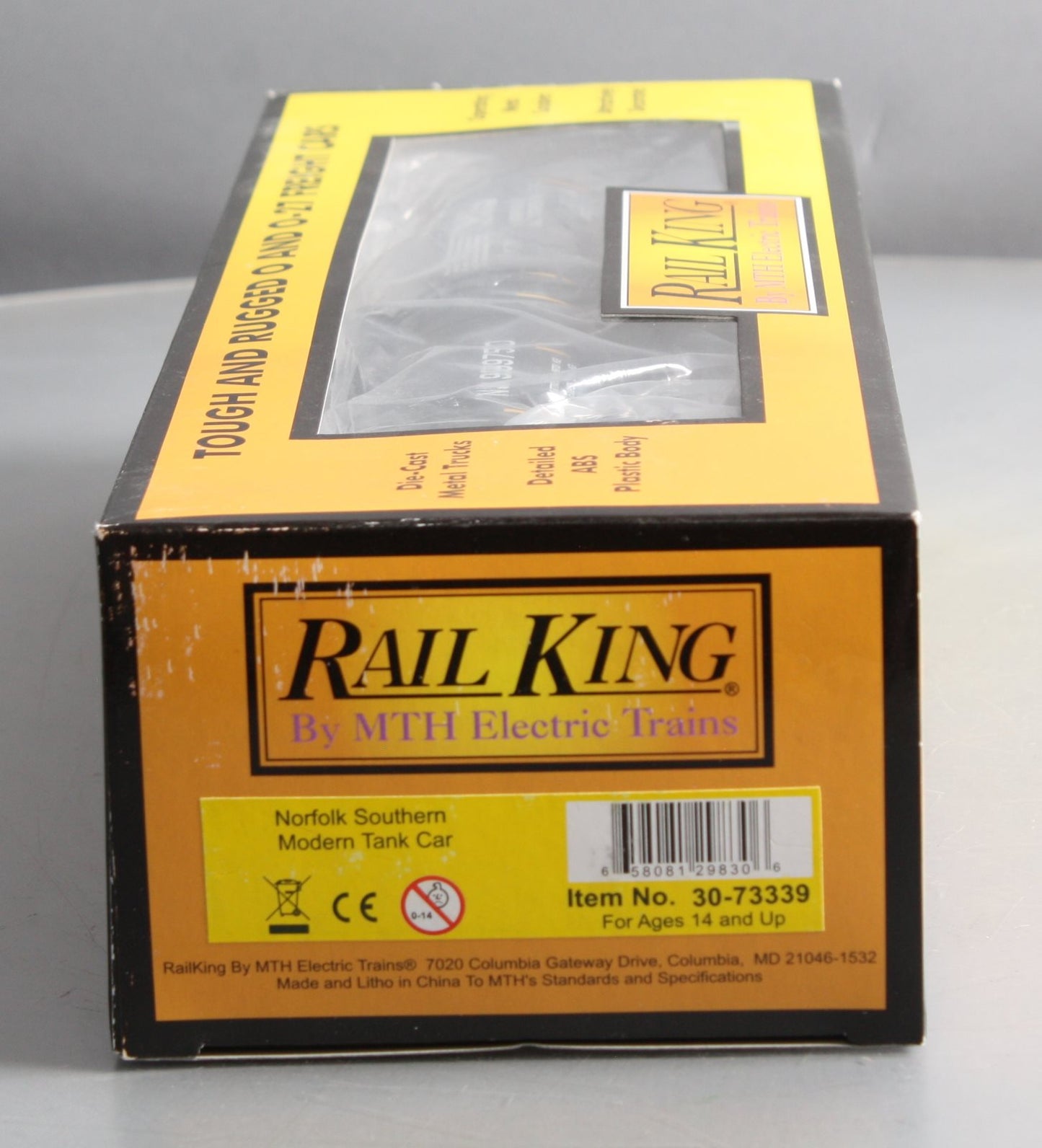 MTH 30-73339 O Gauge Norfolk Southern Modern Tank Car NIB