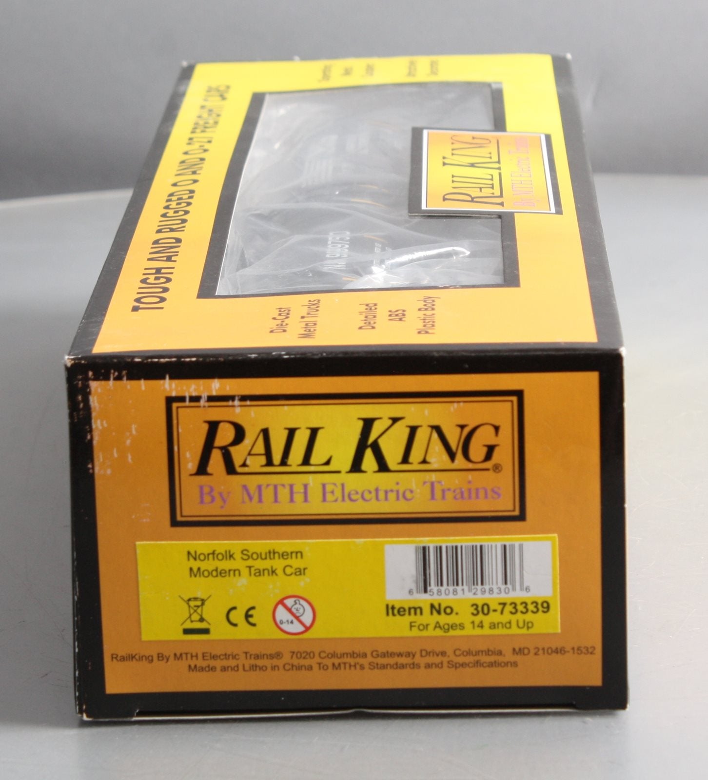 MTH 30-73339 O Gauge Norfolk Southern Modern Tank Car NIB