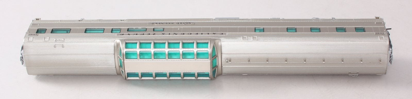 Broadway Limited 1501 HO CB&Q Silver Roundup California Zephyr Vista Dome #252