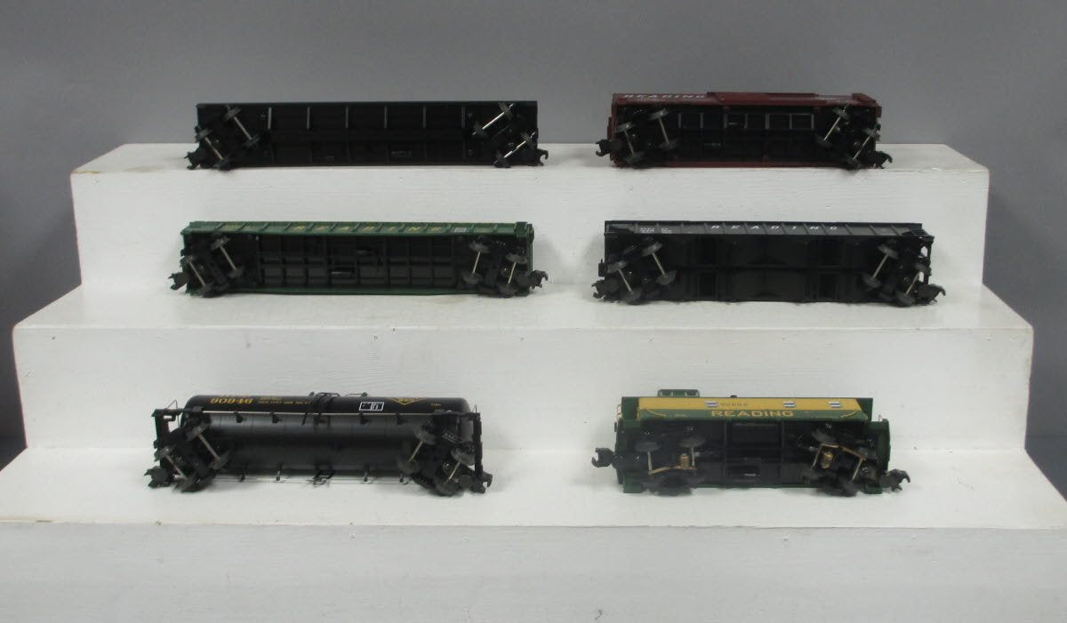 MTH 20-90001 O Reading RailKing Freight Car Set (Set of 6) LN/Box