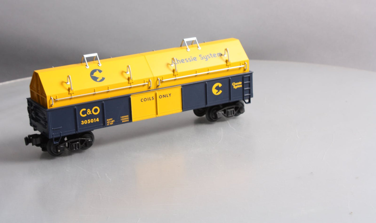 Lionel 2043142 O Gauge Chessie Standard Gondola #305014 LN/Box