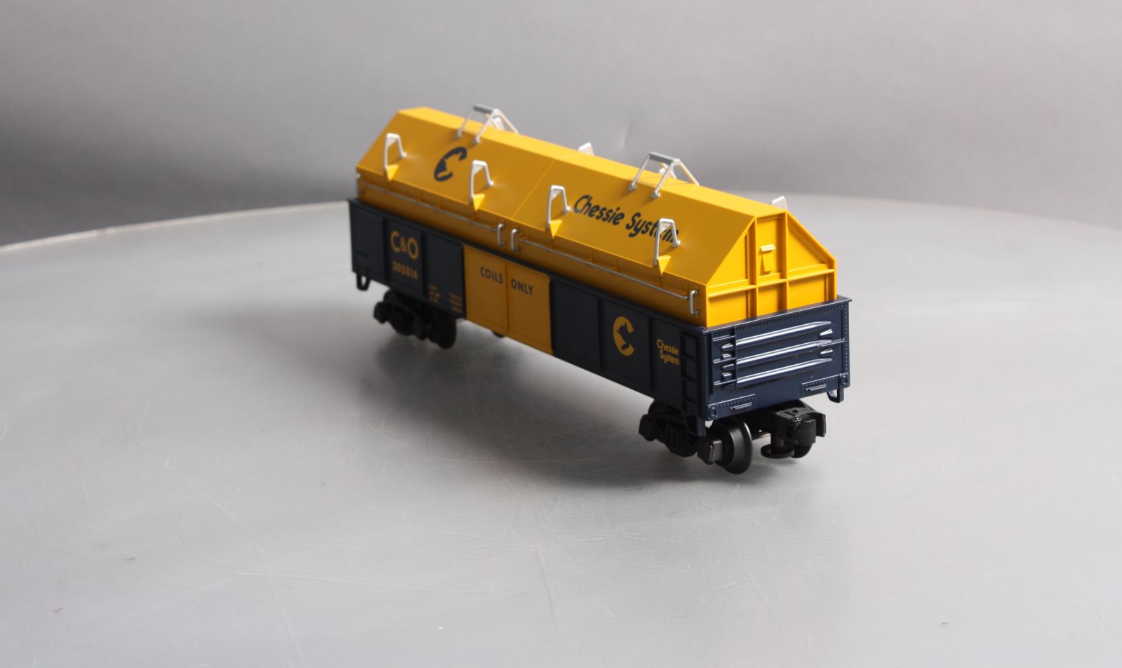 Lionel 2043142 O Gauge Chessie Standard Gondola #305014 LN/Box
