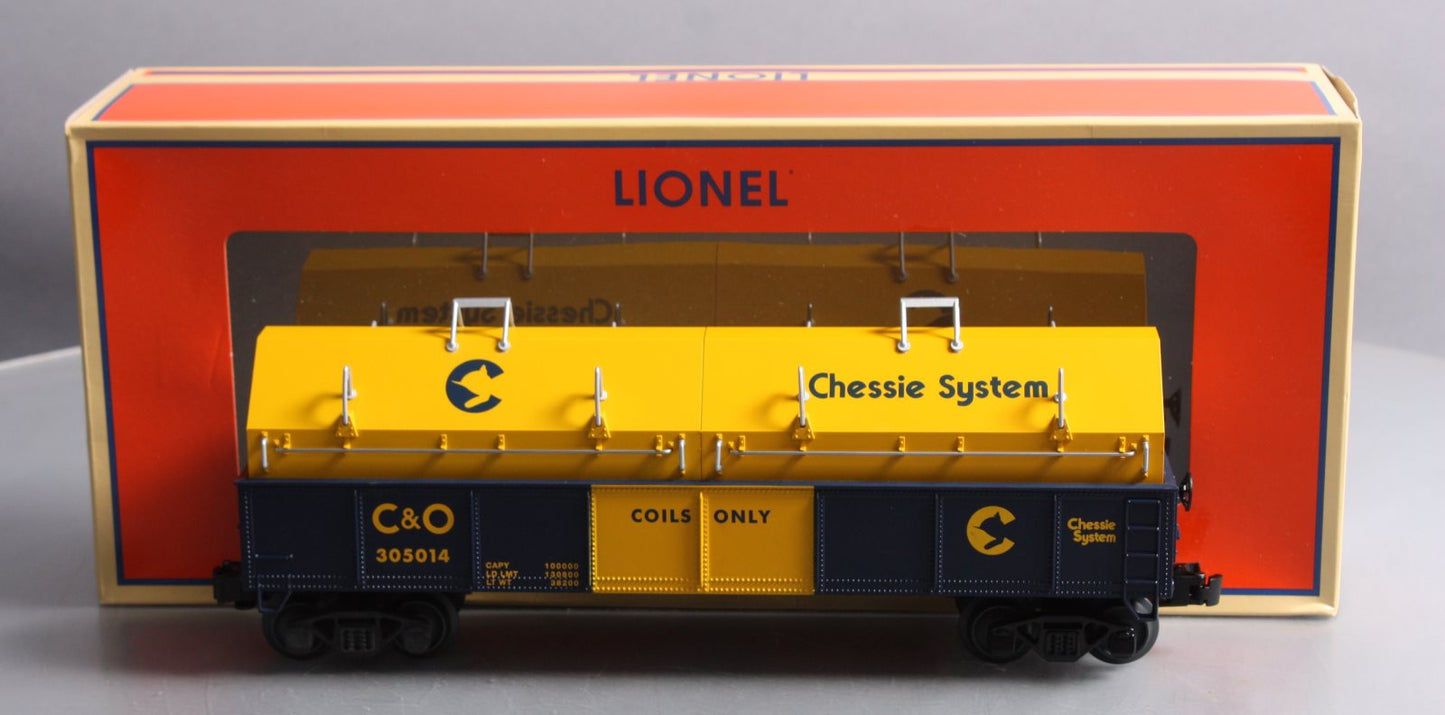 Lionel 2043142 O Gauge Chessie Standard Gondola #305014 LN/Box