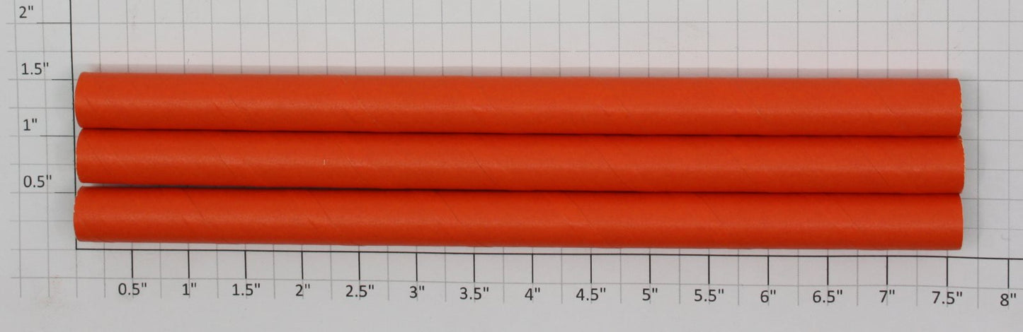 American Flyer PA911-4  S Scale Gondola Car Orange Cardboard Pipe (Set of 3)