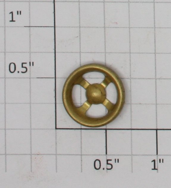 Lionel 216-27 Brass Hopper Brake Wheel