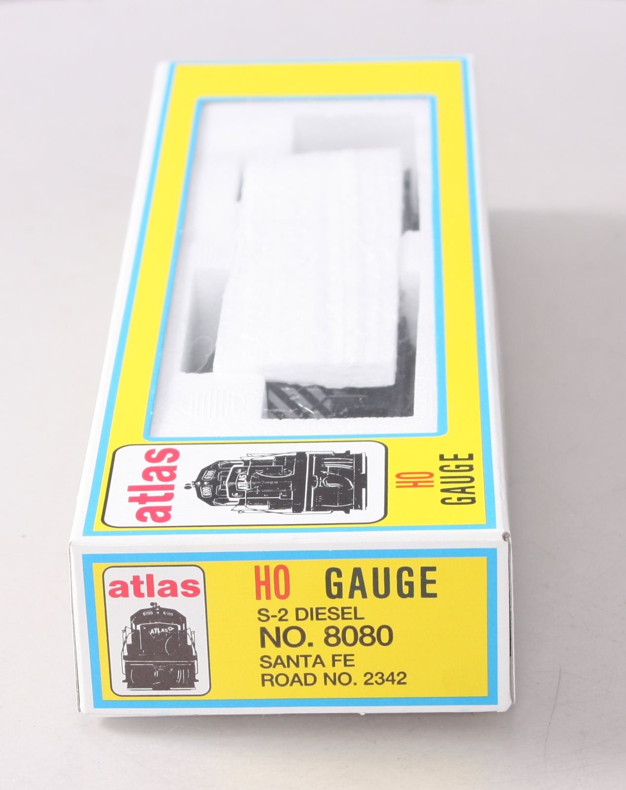 Atlas 8080 HO Scale ATSF S-2 Diesel Locomotive #2342 LN/Box