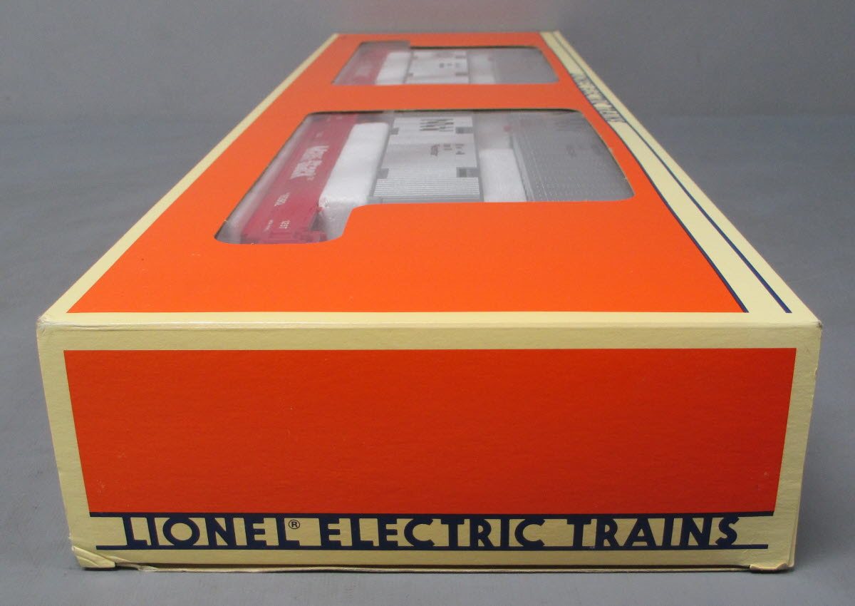 Lionel 6-16360 O Gauge Norfolk & Western Maxi-Stack Intermodal Flatcars Set LN/Box