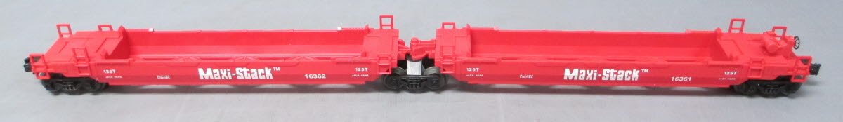 Lionel 6-16360 O Gauge Norfolk & Western Maxi-Stack Intermodal Flatcars Set LN/Box