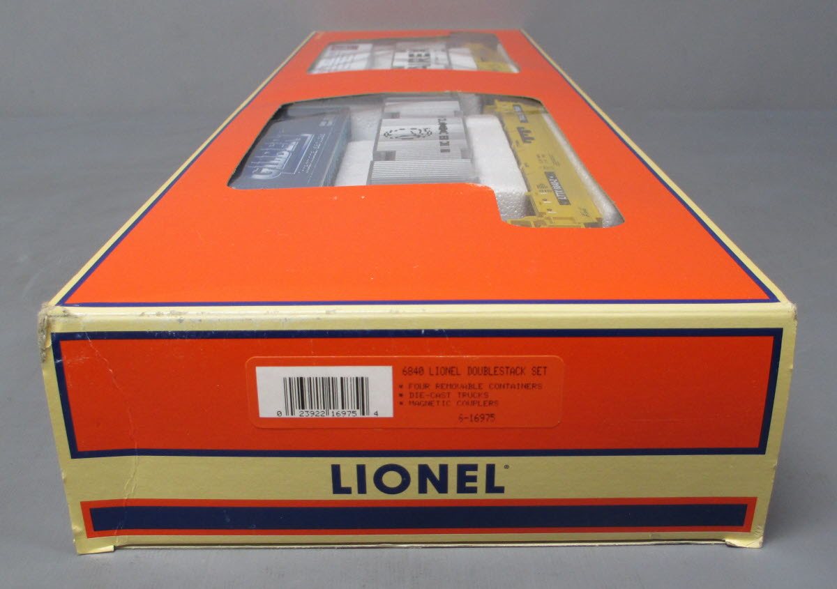 Lionel 6-16975 O Lionel Double Stack Intermodal Cars (Set of 2) LN/Box