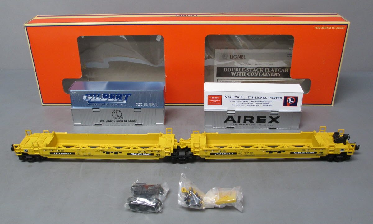 Lionel 6-16975 O Lionel Double Stack Intermodal Cars (Set of 2) LN/Box