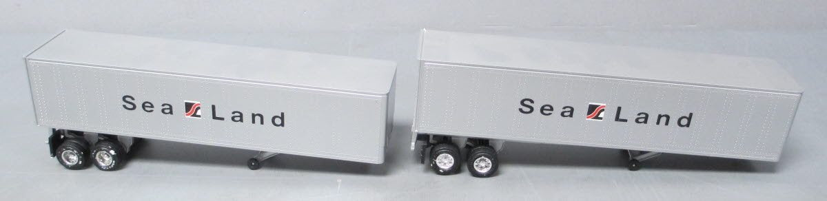 Lionel 6-16322 O Gauge TTUX Flatcar with 2 Sealand Trailers #16321, #16322 EX/Box