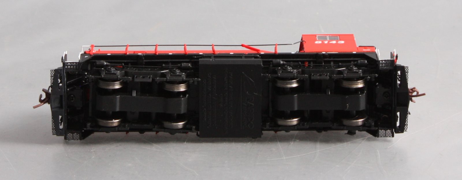 Rapido Trains 26027 HO CP SW1200RS Red(8')8143 – Trainz