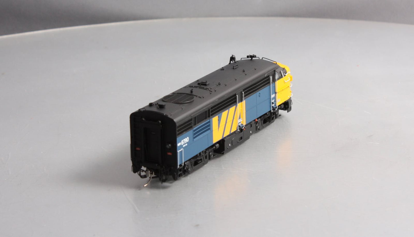 Rapido Trains 20522 HO VIA Rail Canada MLW FPA4 with Sound & DCC #6790