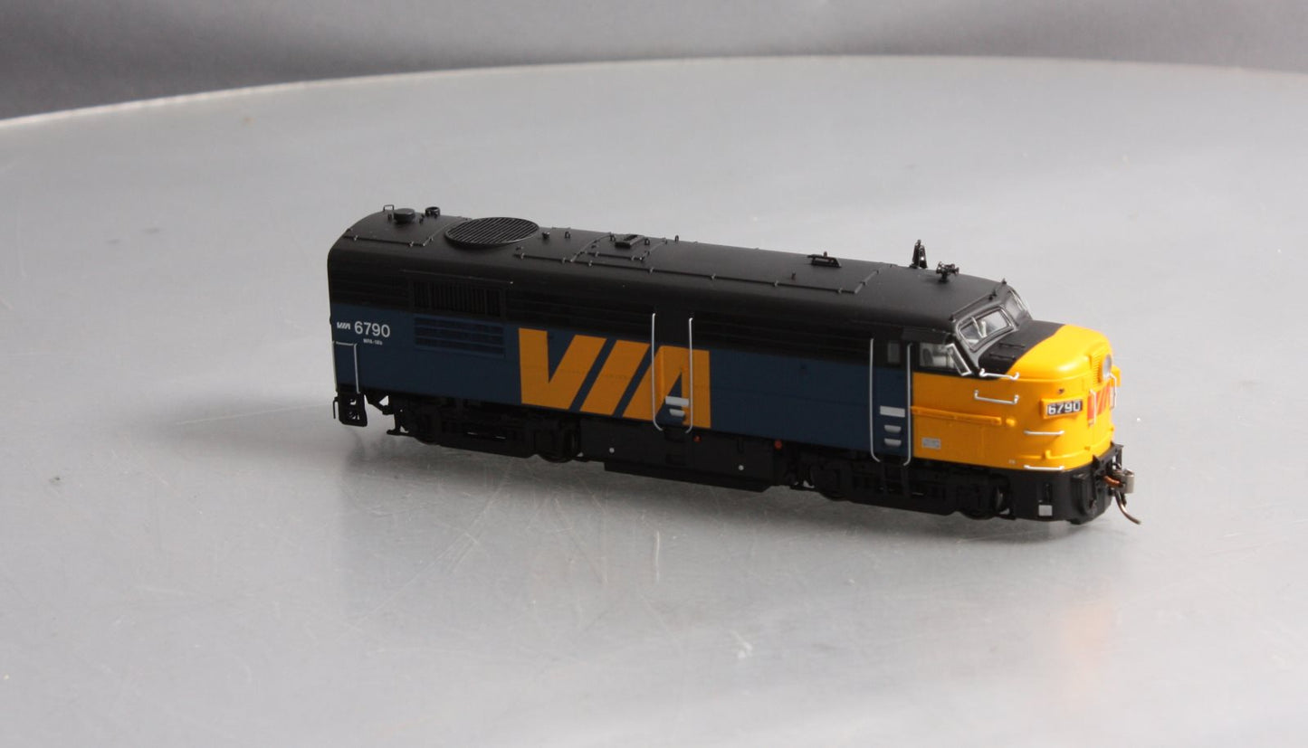 Rapido Trains 20522 HO VIA Rail Canada MLW FPA4 with Sound & DCC #6790