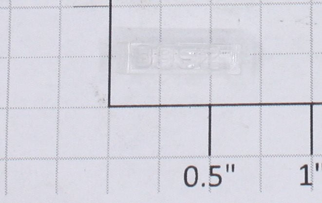 Lionel 8952-6 Right Hand Clear Raised Number Marker Lens/Number Board