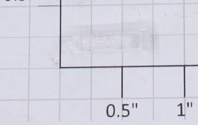Lionel 8952-10 Left Hand Clear Raised Number Marker Lens/Number Board