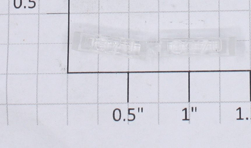 Lionel 8970-6/10 Clear Raised Number Marker Lens/Number Board Set (Pair of 2)