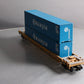 MTH 20-95004 O Gauge Hanjin Husky-Stack Car w/ Containers #56148 LN/Box
